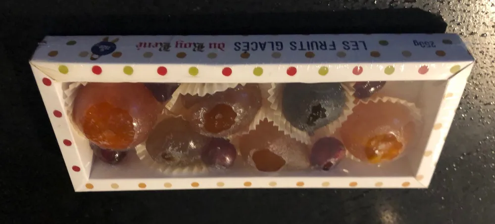 Les fruits glacés