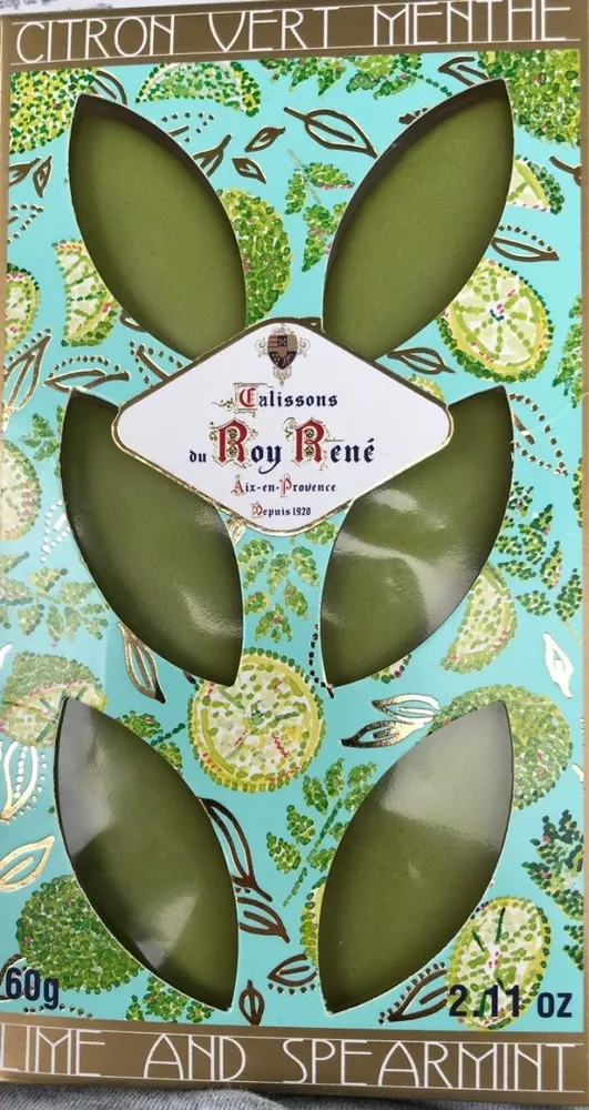 Calissons du Roy René Citron vert menthe