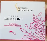 21 Minis Calissons nature & saveur framboise