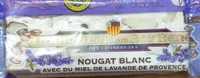 NOUGAT BLANC AVEC DU MIEL DE LAVNDE DE PROVENCE