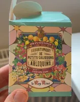 Assortiment de petits calissons arlequins