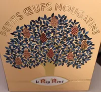 Petits oeufs en nougatine fourrés au praliné