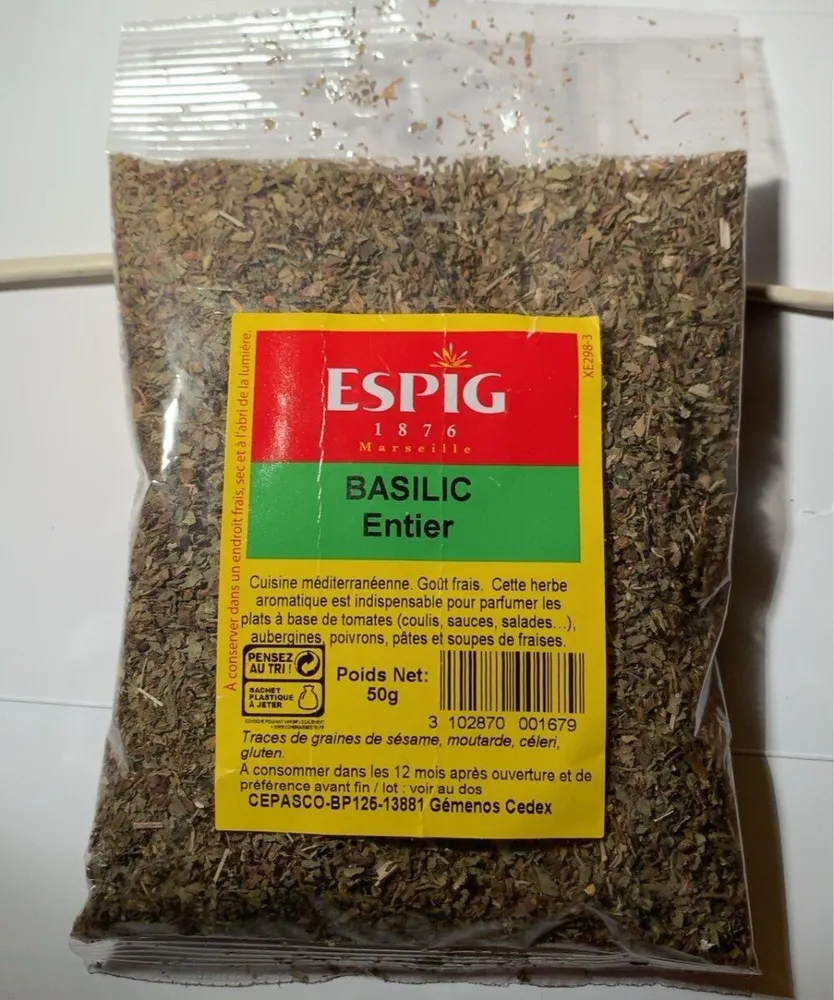 Basilic entier