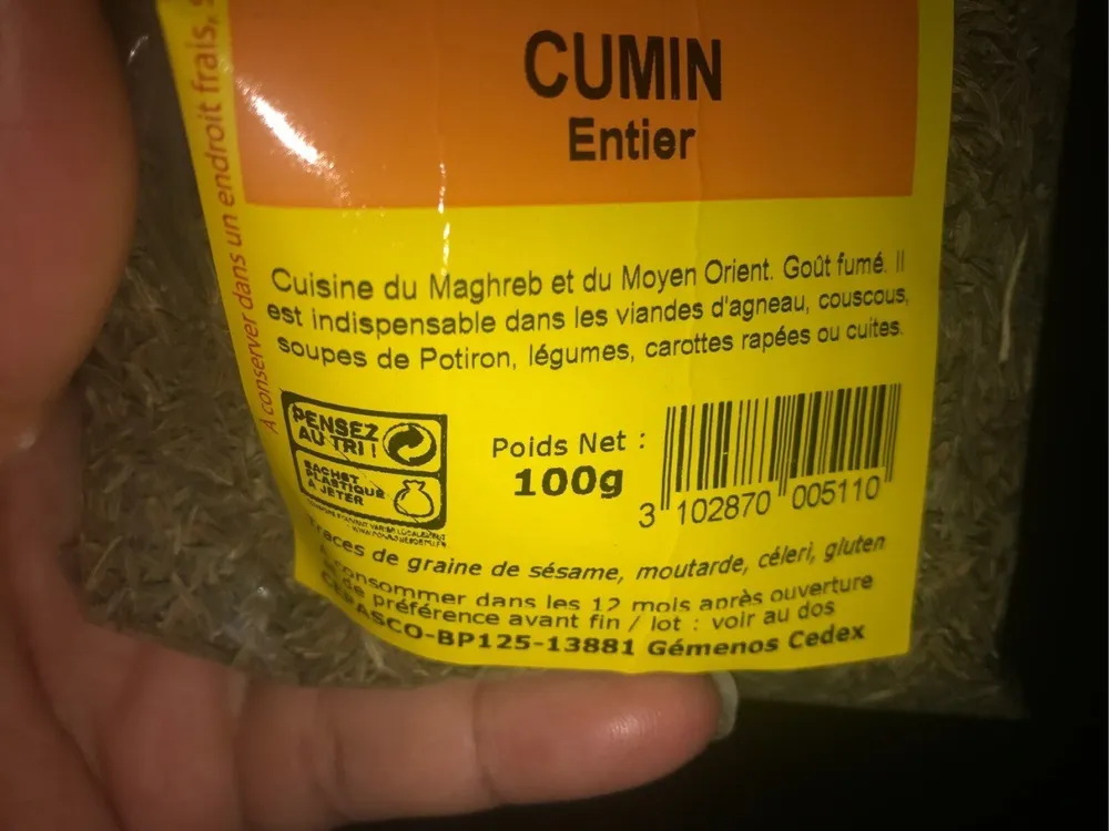 Grains De Cumin