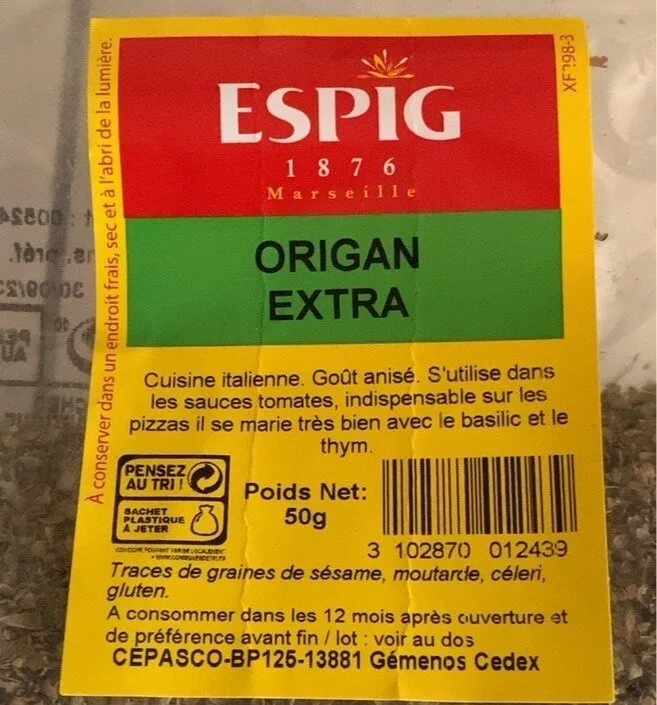 Origan extra