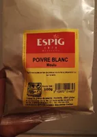 Poivre Blanc Moulu