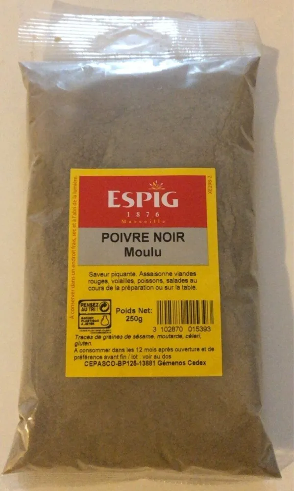 Poivre Noir Moulu