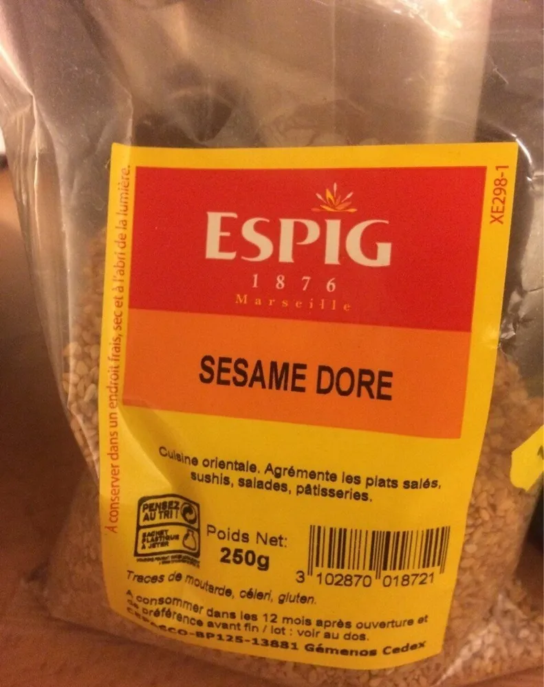 Sésame doré