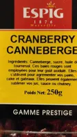 Cranberry canneberge