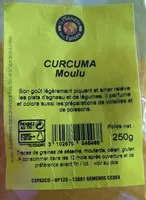 Curcuma moulu