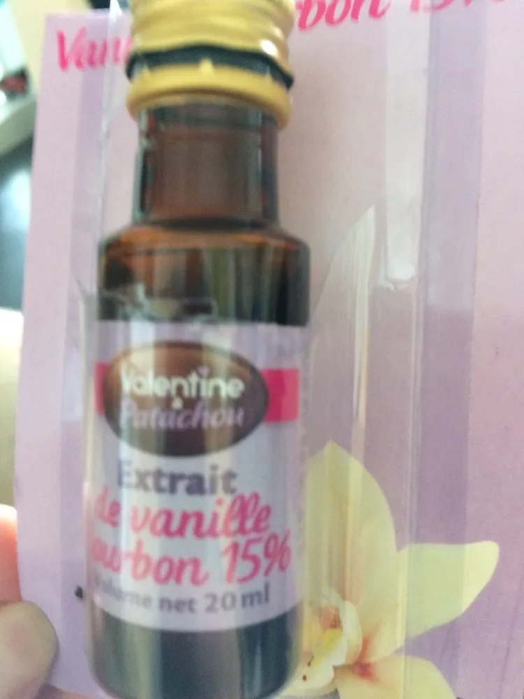 Extrait de vanille bourbon 15%