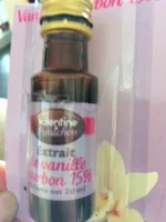 Extrait de vanille bourbon 15%