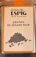 Graines de sesame noir