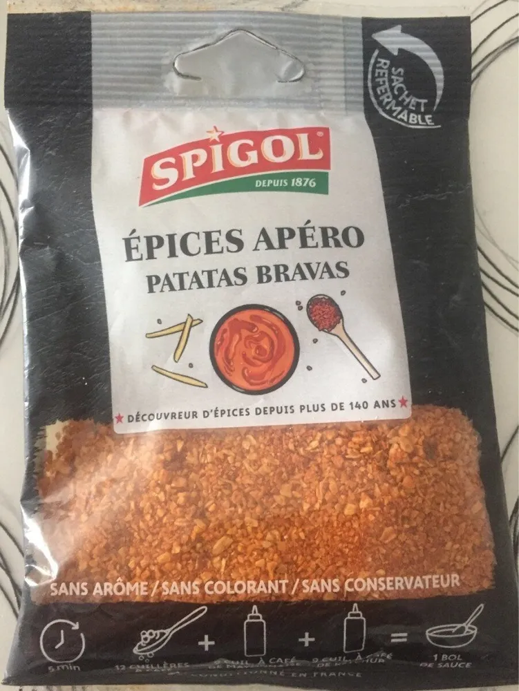 Epices apero patatas bravad