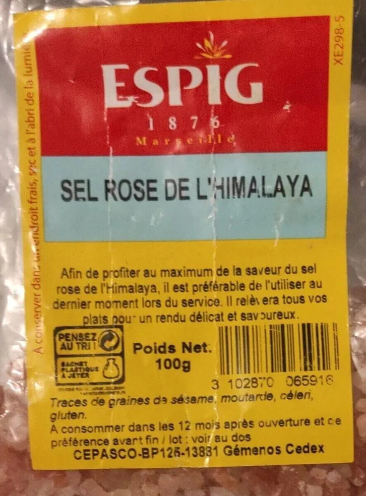 Sel rose de l’himalayasel rose de l'Himalaya