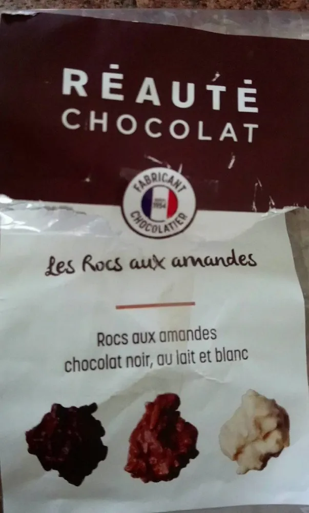 Assortiment rocs aux amandes