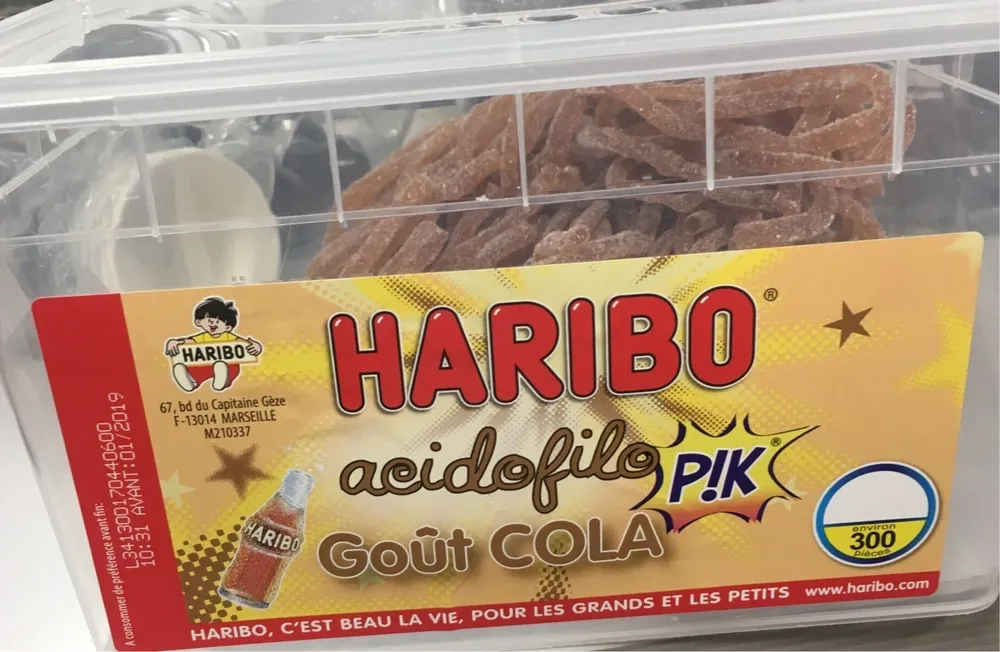 Acidofilo Goût Cola PIK