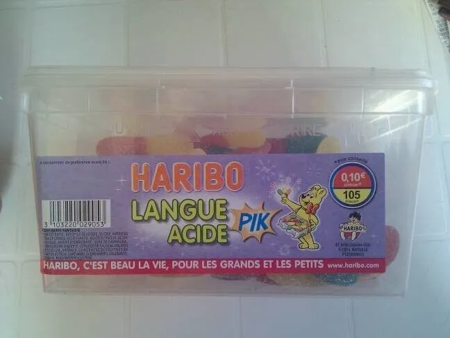Langue Acide Pik 105 Pièces