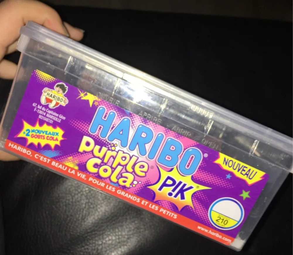 Tubo 210 Purple Cola Pik V.0,05ï Haribo
