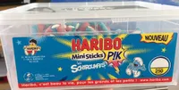 Mini sticks schtroumphs