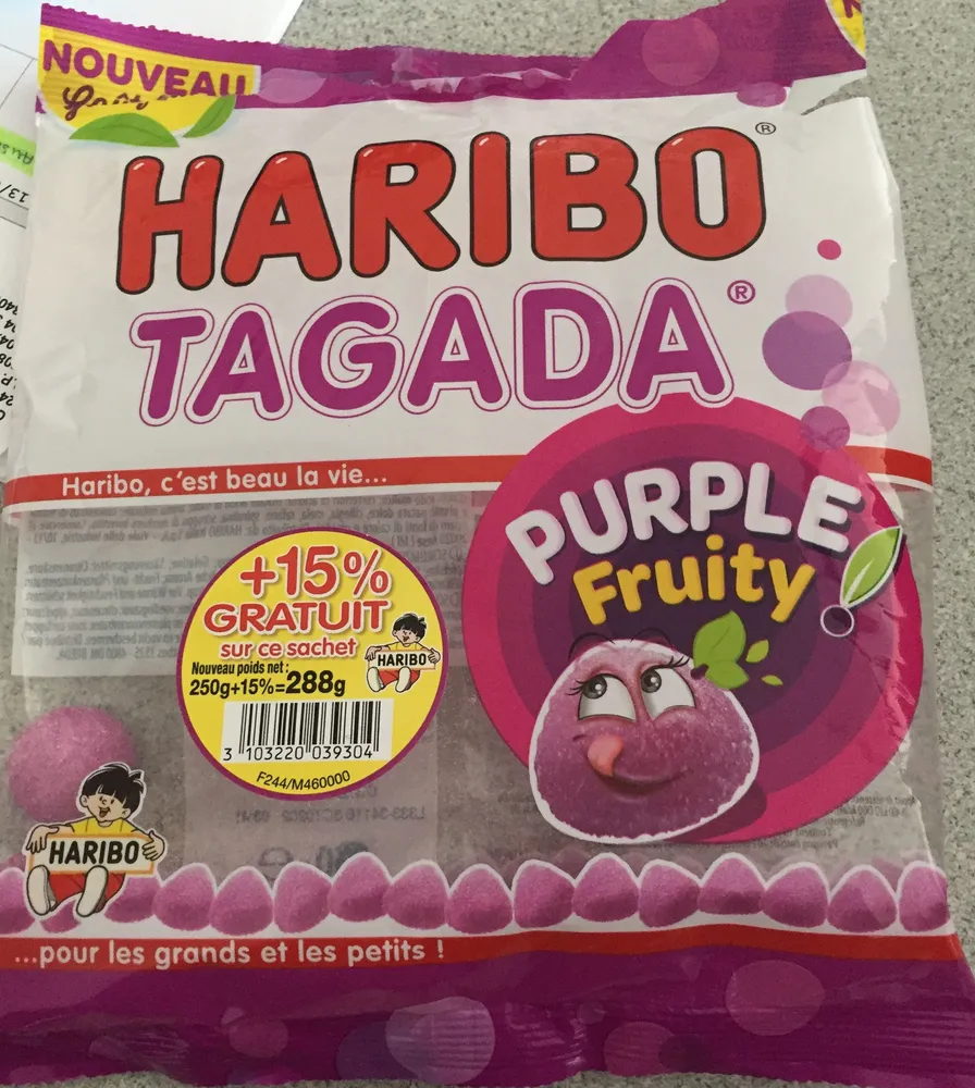 Tagada Purple Fruity (+15% gratuit)