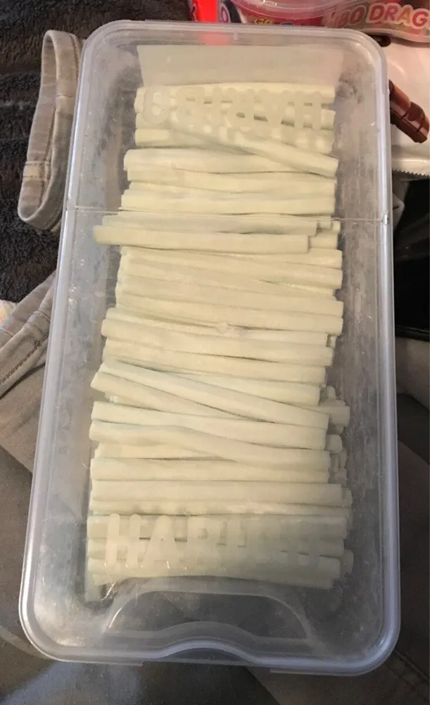 Sticks goût pomme