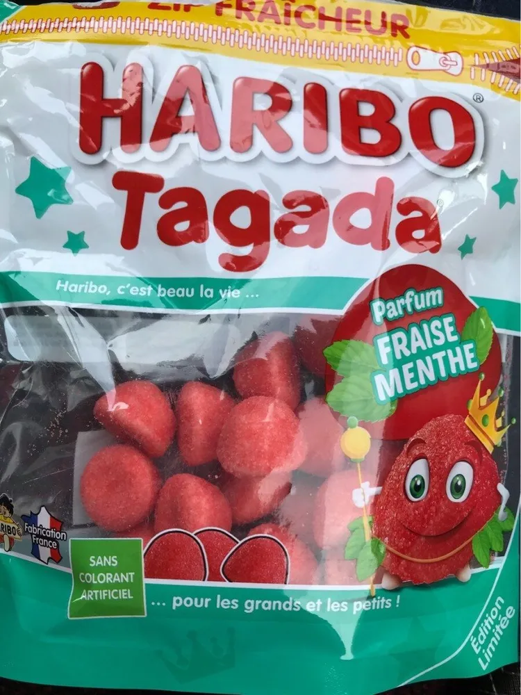 Haribo tagada Parfum fraise menthe
