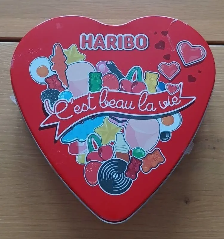 boîte HARIBO c'est beau la vie