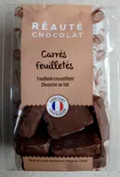 Carrés Feuilletés Bonbons de Chocolat au lait