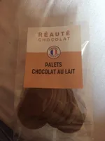 Palets chocolat au lait