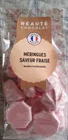 Meringues saveur fraise