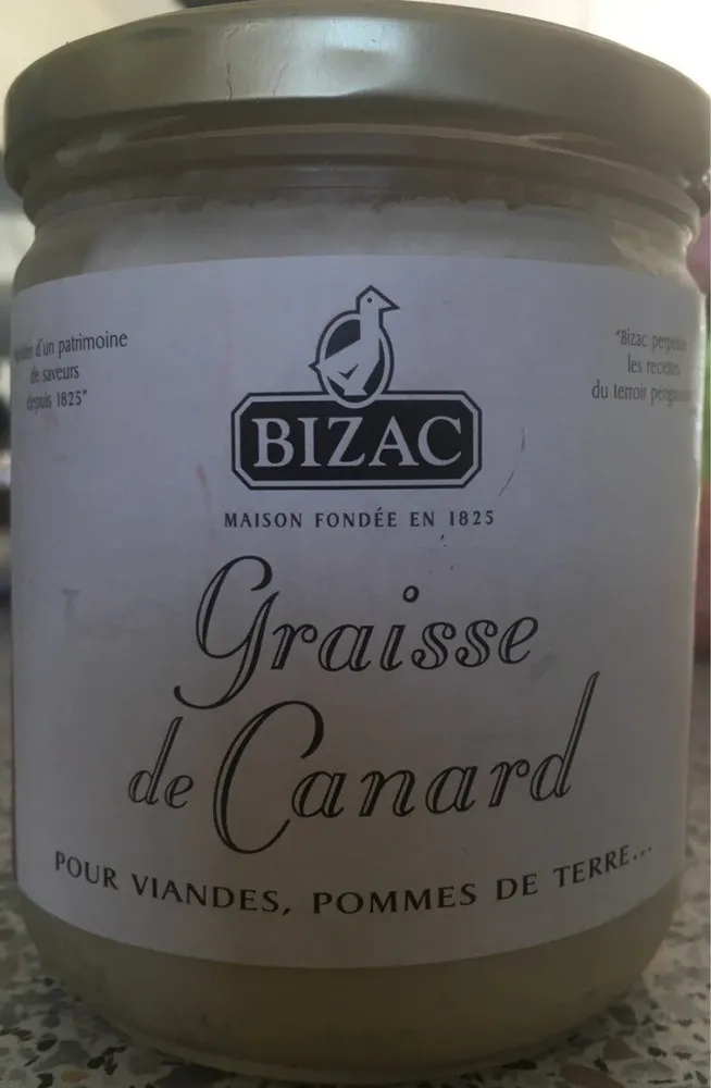 Graisse de canard