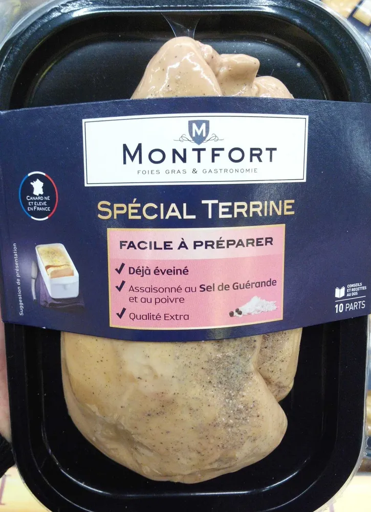 Foie gras spécial terrine facile à préparer
