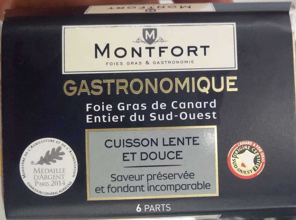 Foie gras de canard entier du Sud-Ouest