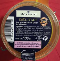 Foie gras de canard entier du sud-ouest