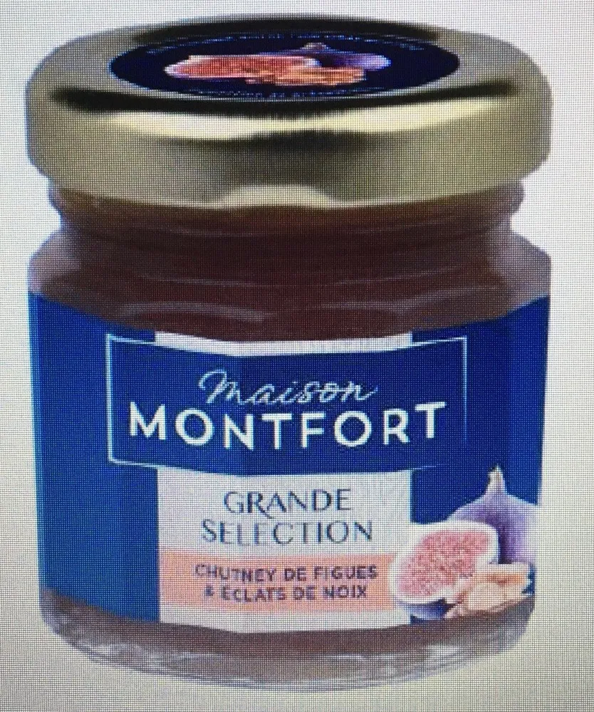 Chutney de figues et éclats de noix