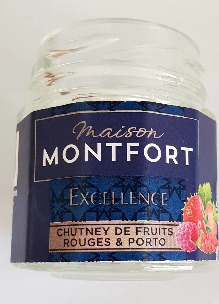 Chutney de fruits rouges et porto
