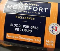 Bloc de foie gras de canard