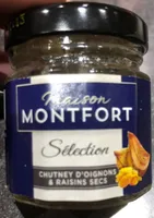 Chutney d'oignons & raisins secs