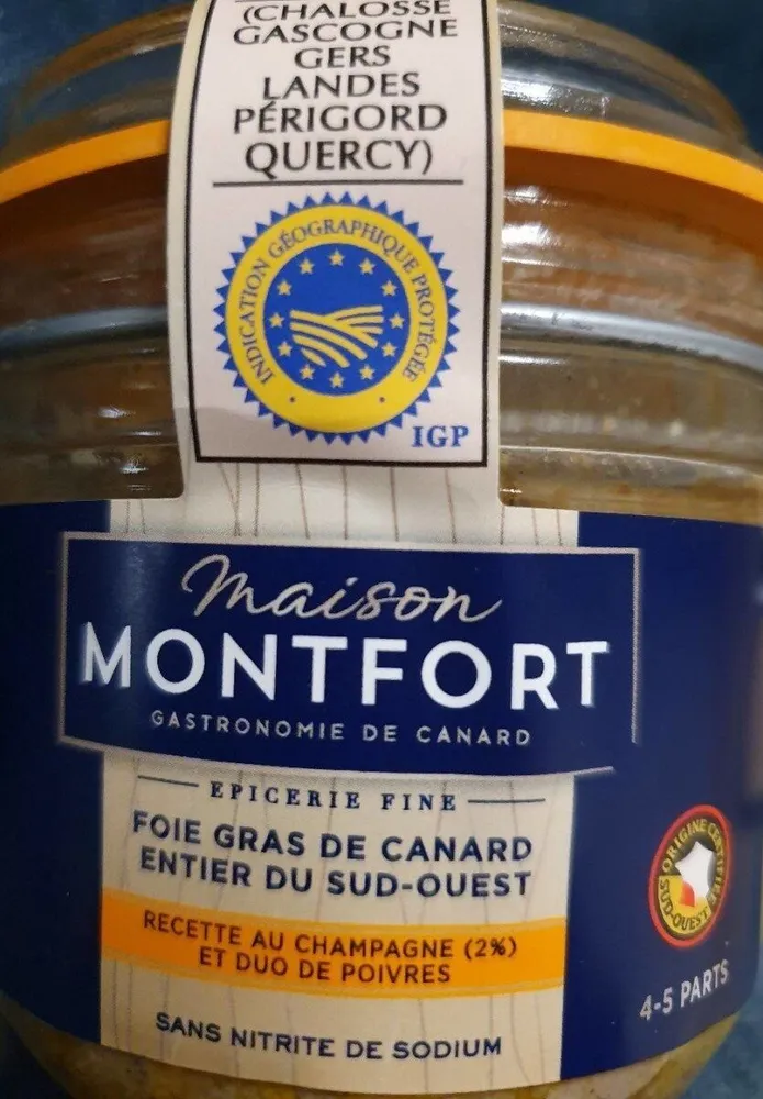 Foie gras de canard entier du sud-ouest