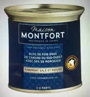Bloc de foie gras 30% morceaux Excellence