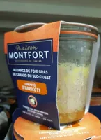 Alliance de Foie gras de canard entier er compotée d'abricots