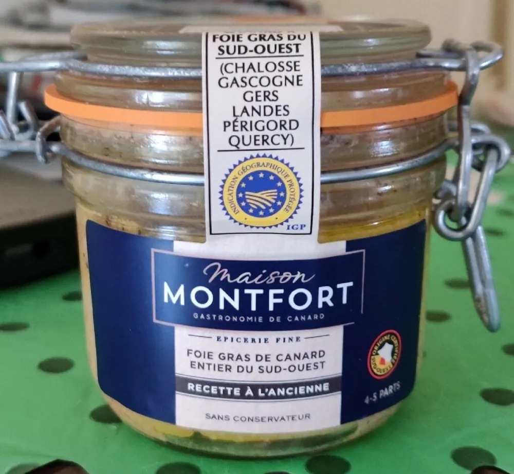 Foie gras de canard entier du sud-ouest Recette à l'ancienne