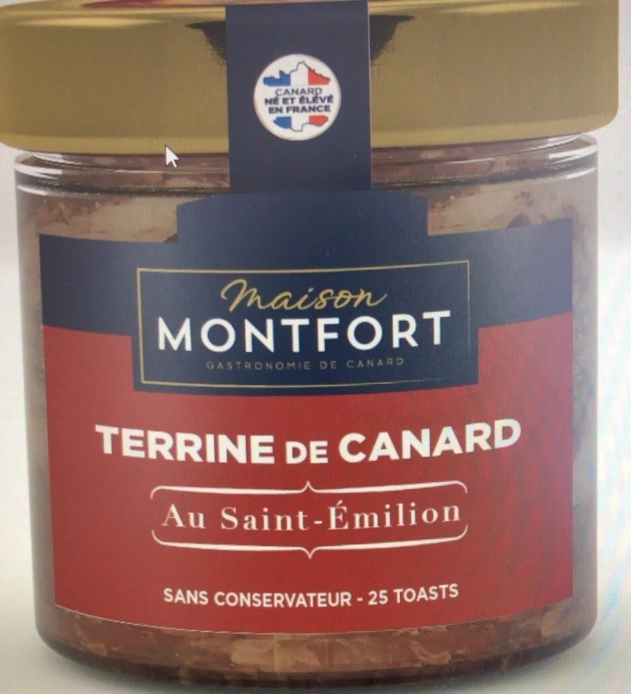 Terrine de canard au Saint-Emilion