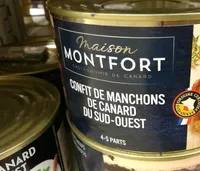 Confit de manchons de canard du Sud ouest