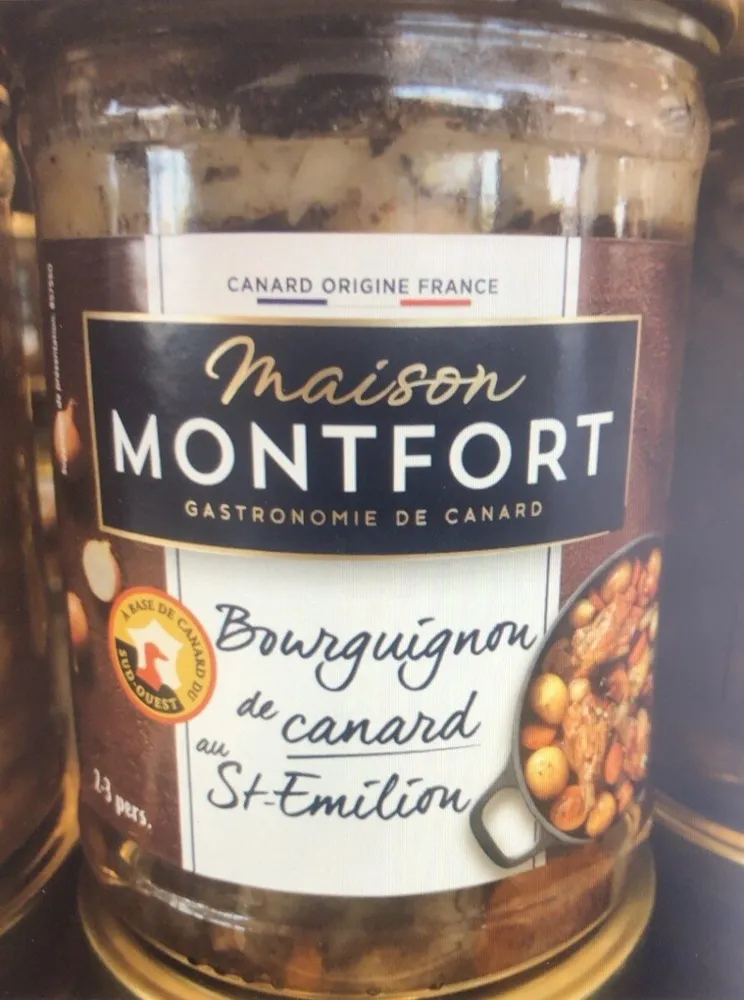 Bourguignon de canard au St-Emilion