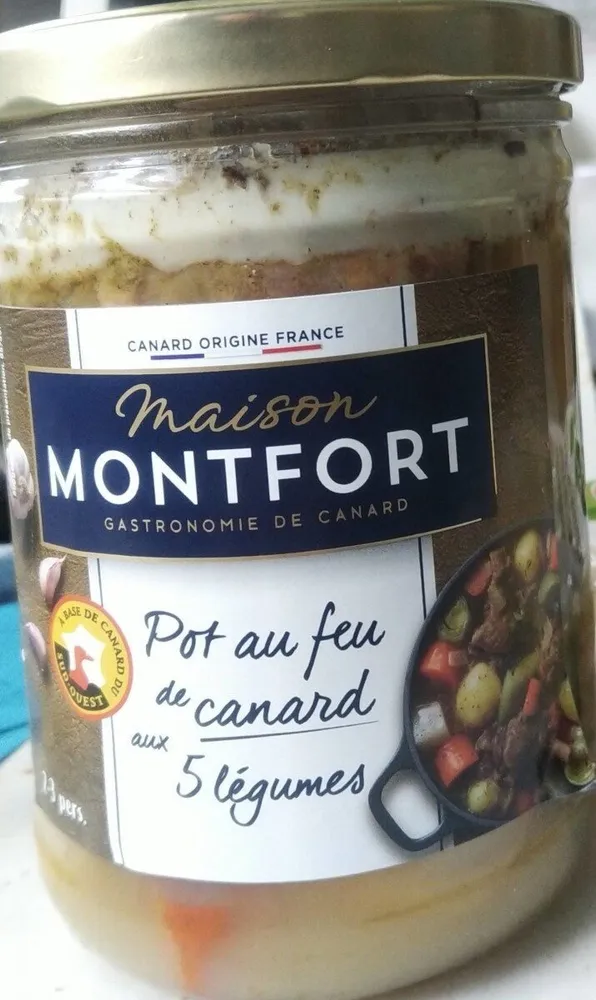 Pot au feu de canard aux 5 légumes