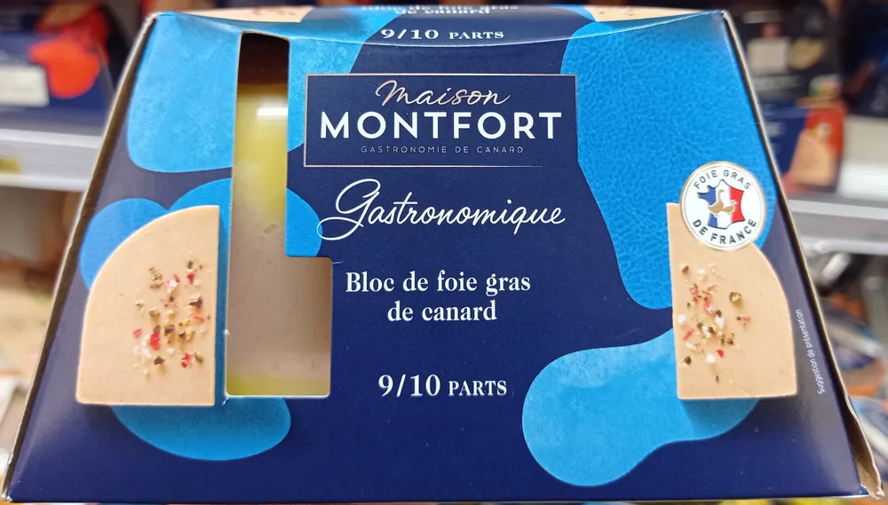 Bloc de foie gras de canard