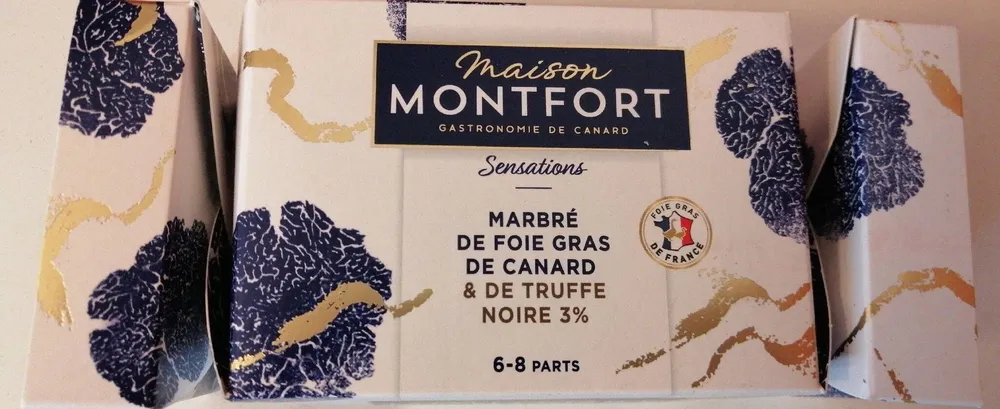 Foie gras de canard a la truffe noire