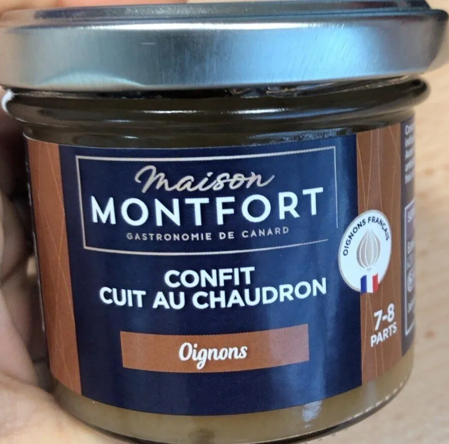 Confit d’oignons cuit au chaudron